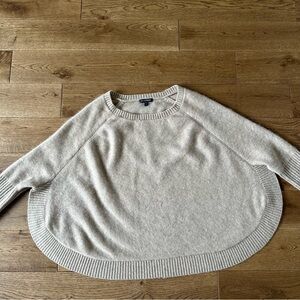 Eileen Fisher 100% Cashmere Sweater Tan Sz S